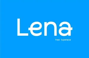 Lena Typeface