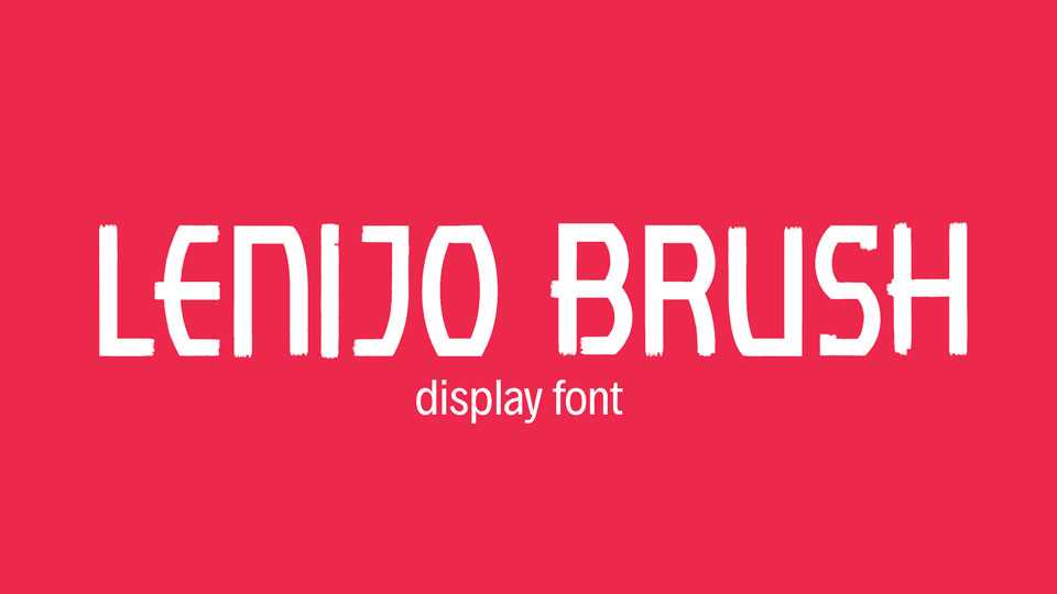 Lenijo Brush › Fontesk