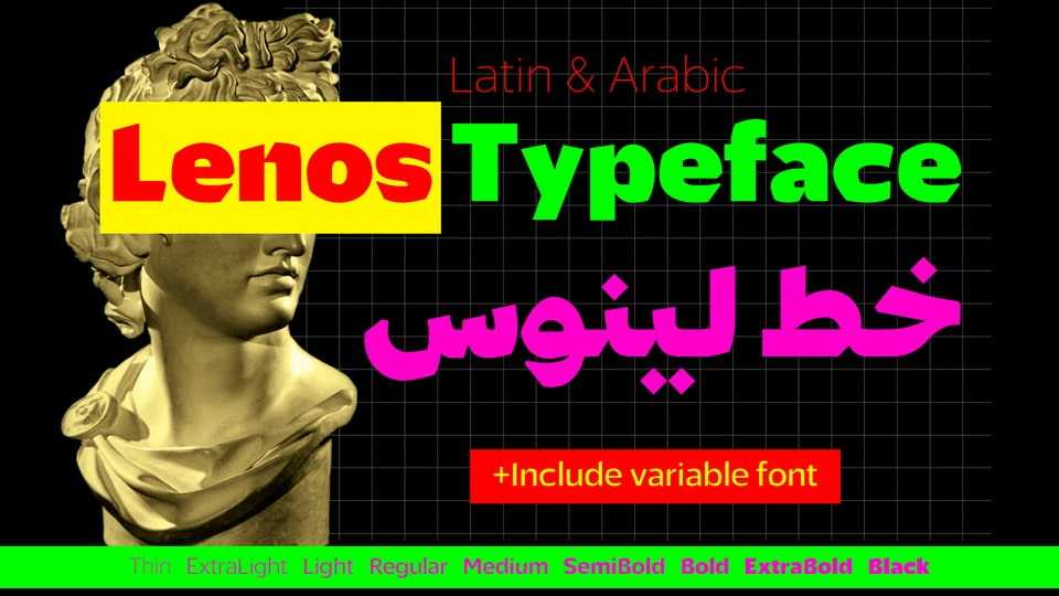 Lenos Font Family › Fontesk