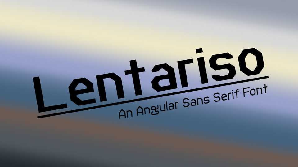 Lentariso Font › Fontesk