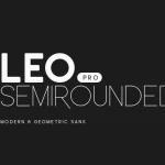 Leo Semi Rounded Pro Font - Fonte Grátis Leo Semi Rounded Pro Font