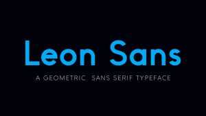 Leon Sans Font Family › Fontesk