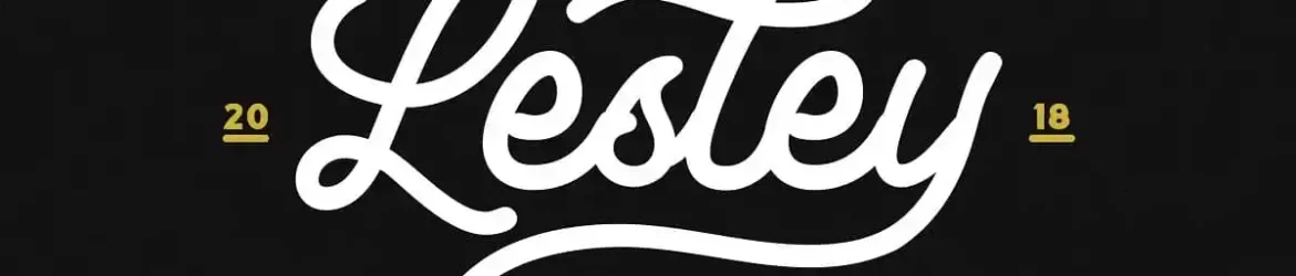 Lesley Monoline Script Font