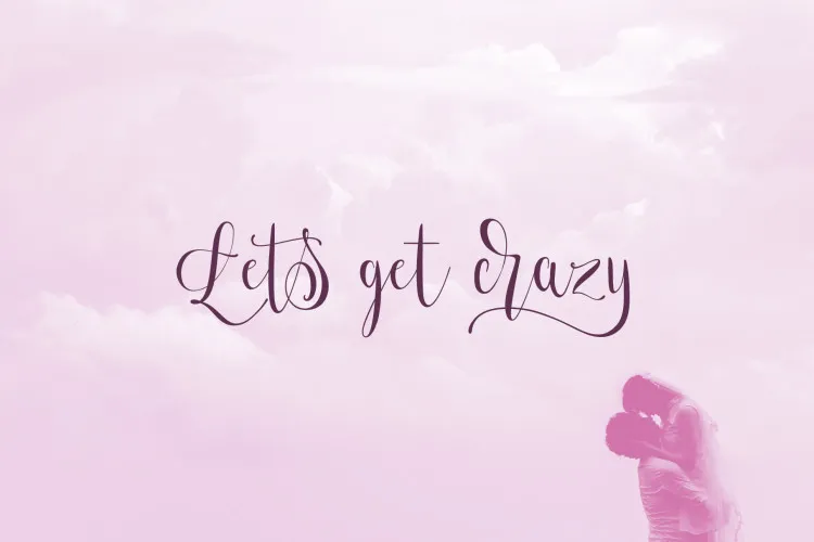 Lets Get Crazy Font Duo