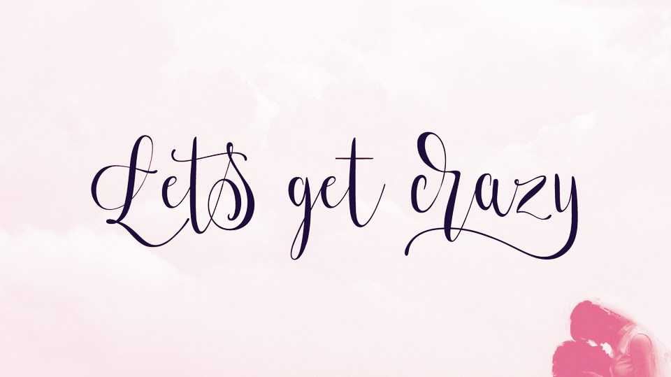 Lets Get Crazy Font › Fontesk