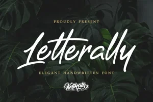 Letterally Script Font