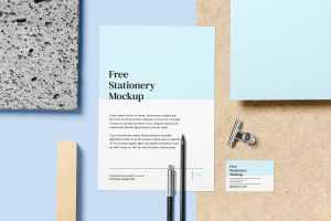 Letterhead mockup - Instant Download