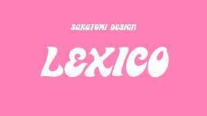 Lexico Script Font › Fontesk