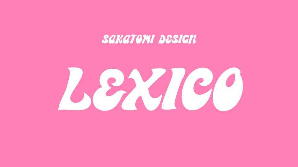 Lexico Script Font › Fontesk