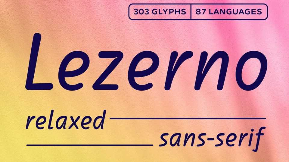 Lezerno Font › Fontesk