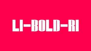Li-Bold-Ri Font › Fontesk