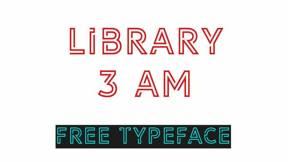 Library 3am Typeface › Fontesk