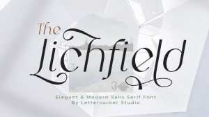 Lichfield Font › Fontesk