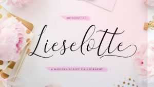 Lieselotte Script Font › Fontesk