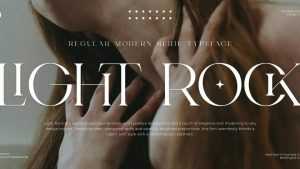Light Rock Font › Fontesk
