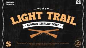 Light Trail Font › Fontesk