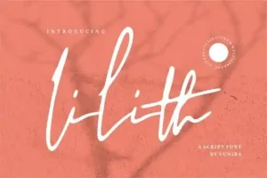 Lilith Handwritten Font