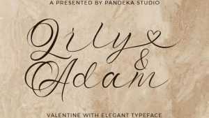 Lily Adam Font › Fontesk