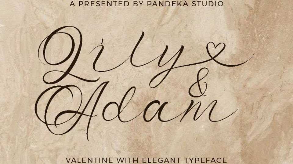 Lily Adam Font › Fontesk