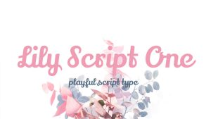 Lily Script One Font › Fontesk