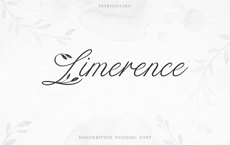 Limerence Script Font