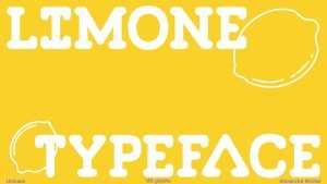 Limone Font › Fontesk