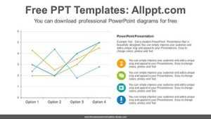 Line Chart PowerPoint Diagram