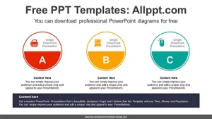 Line Circle List PowerPoint Diagram Template