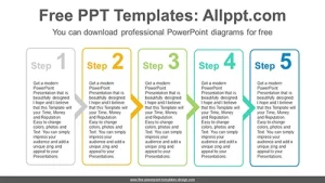 Line Rectangle Banner PowerPoint Diagram