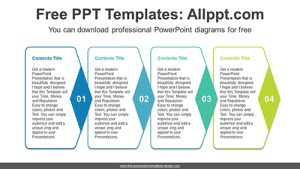 Line Rectangle Banner PowerPoint Diagram Template