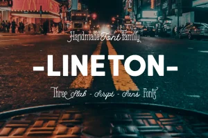 Lineton Font Family