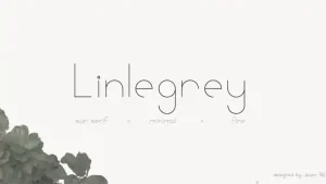 Linlegrey Sans Serif Font