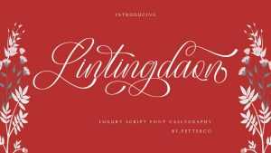 Lintingdaon Script Font › Fontesk