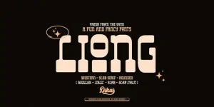 Liong Display Font