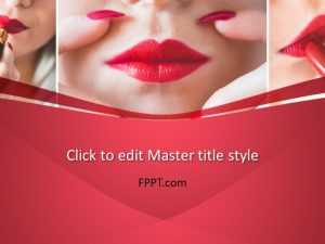 Lips PowerPoint Template