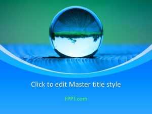 Liquid Drop PowerPoint Template