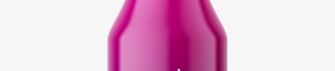 Liquor bottle mockup with shrink sleeve label