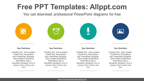List circles PowerPoint Diagram Template