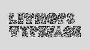 Lithops Font › Fontesk