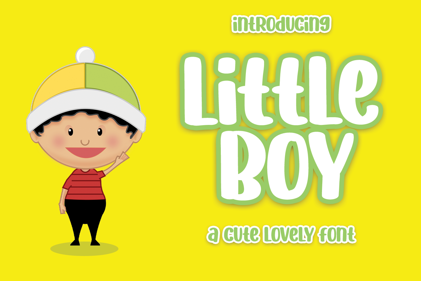 Little Boy Display Font
