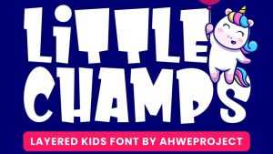 Little Champs Font › Fontesk