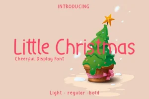 Little Christmas - Cheerful Holiday Font