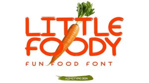 Little Foody Font › Fontesk