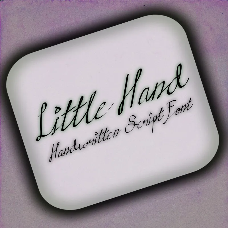Little hands Handwritten Font