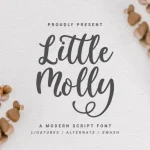 Little Molly Script Font
