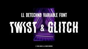 LL DEtechno Font Family › Fontesk