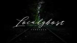 Localghost Script Font › Fontesk