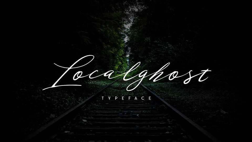 Localghost Script Font › Fontesk