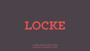 Locke Font › Fontesk