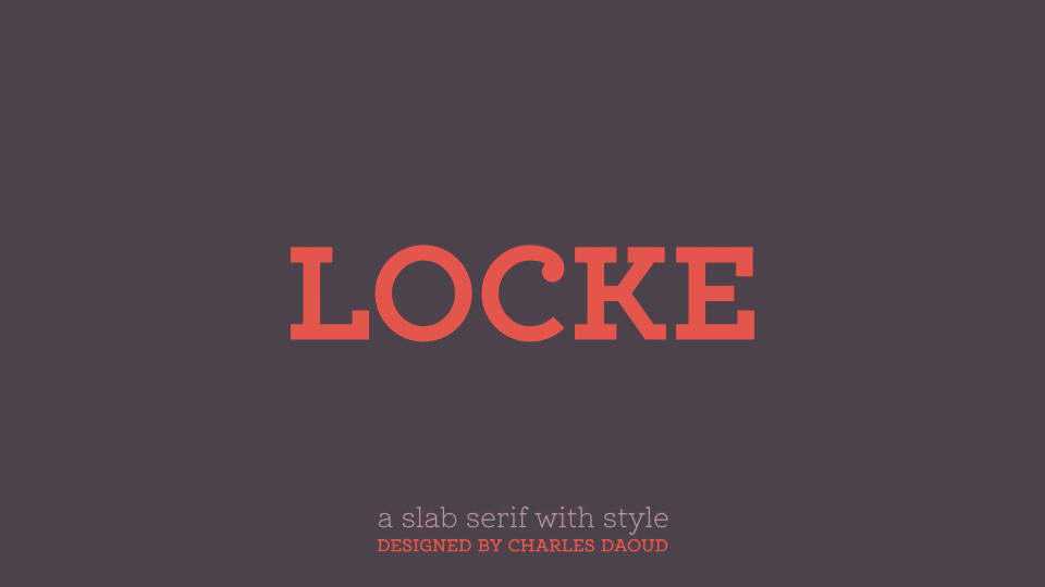 Locke Font › Fontesk